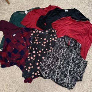 Bundle of 7 Women's XXL Tops